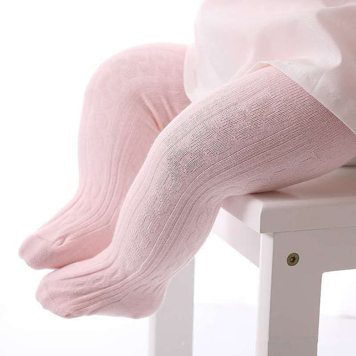 Mädchen Baumwoll-Strick-Leggings: Weich, bequem & stylisch