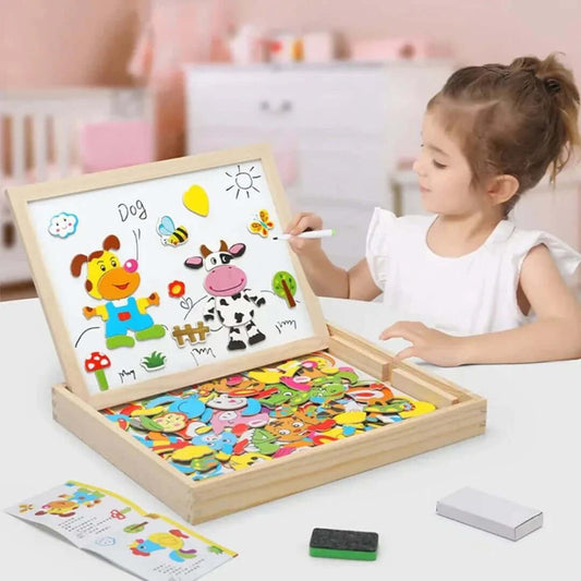 Doppelseitiges Zeichenbrett für Kinder