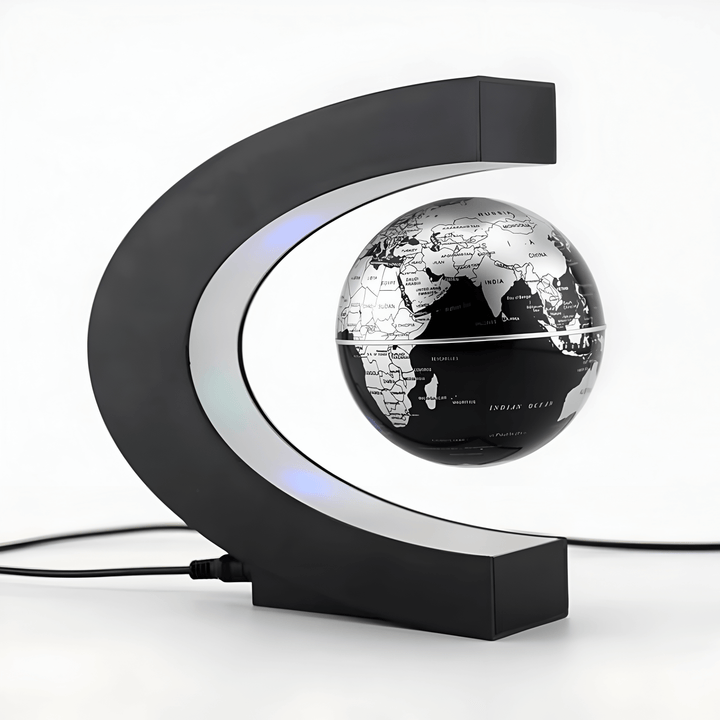 Globe flottant avec LED