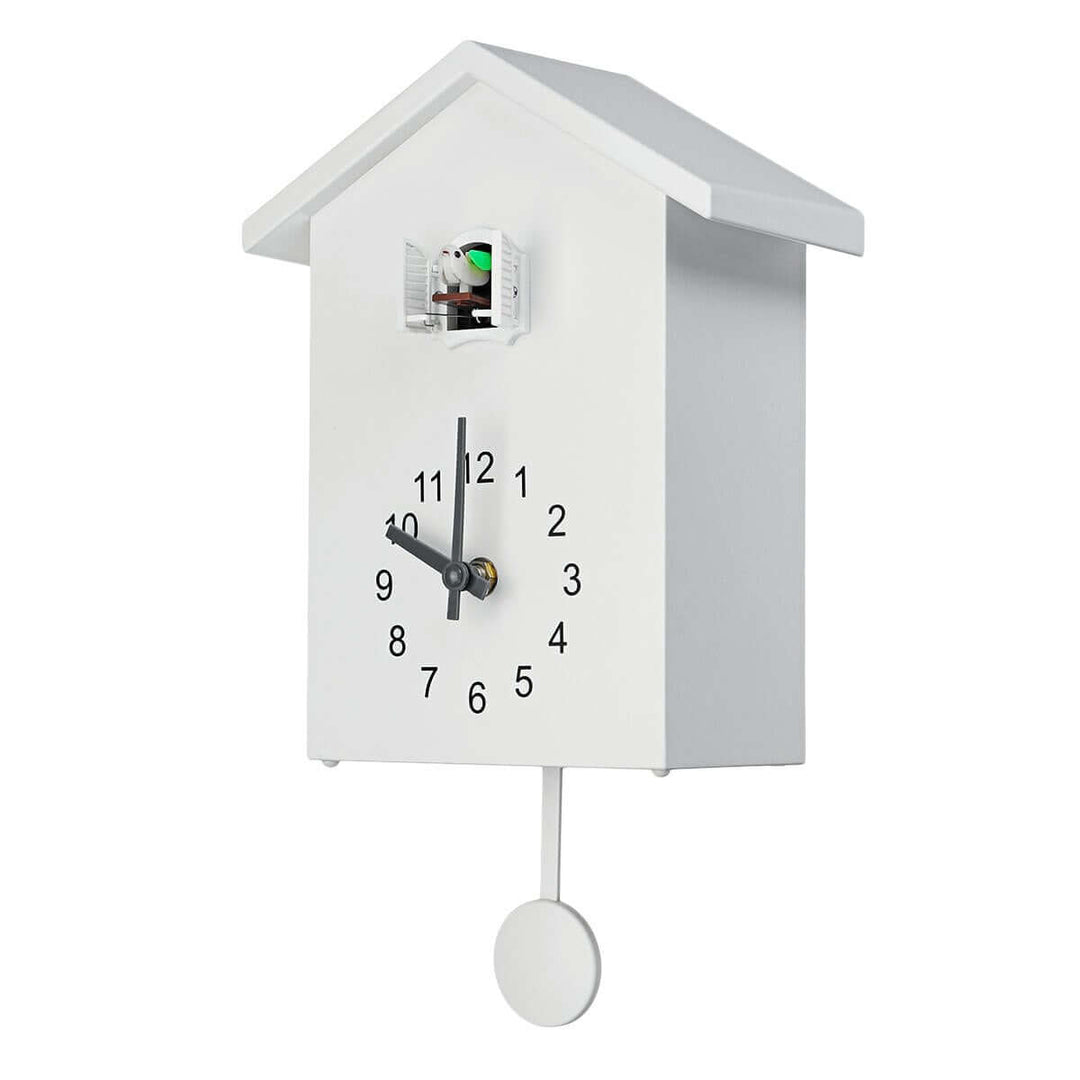 Horloge murale à coucou rétro à piles
