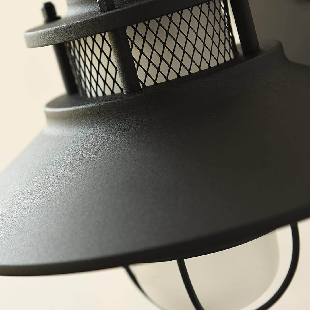 Außenwandleuchte Industrial Design Metall & Glas IP65