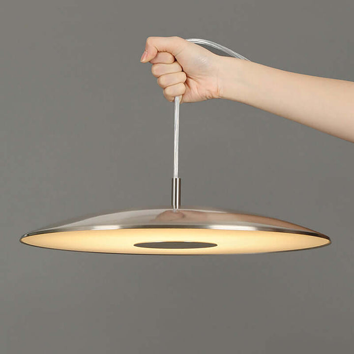 Suspension LED moderne - fer nickel
