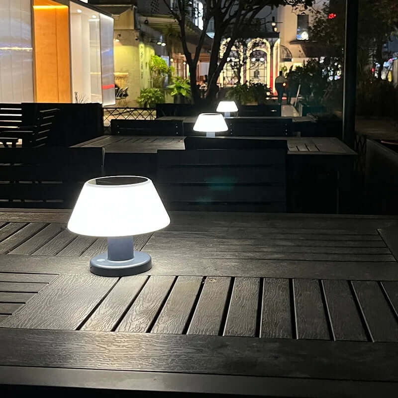 Lampe de table solaire - rechargeable