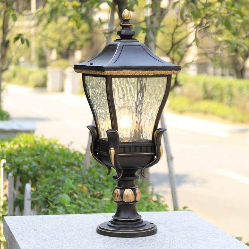 Wasserdichte LED Außenlaterne mit Aluminiumgehäuse