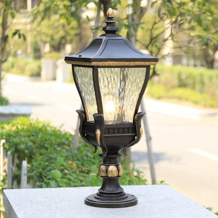 Wasserdichte LED Außenlaterne mit Aluminiumgehäuse