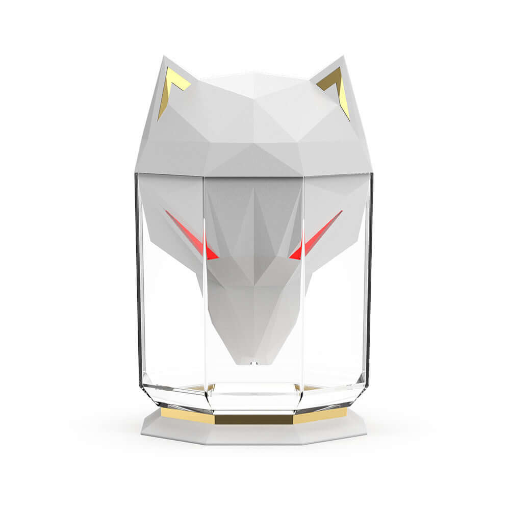 Humidificateur veilleuse tête de loup
