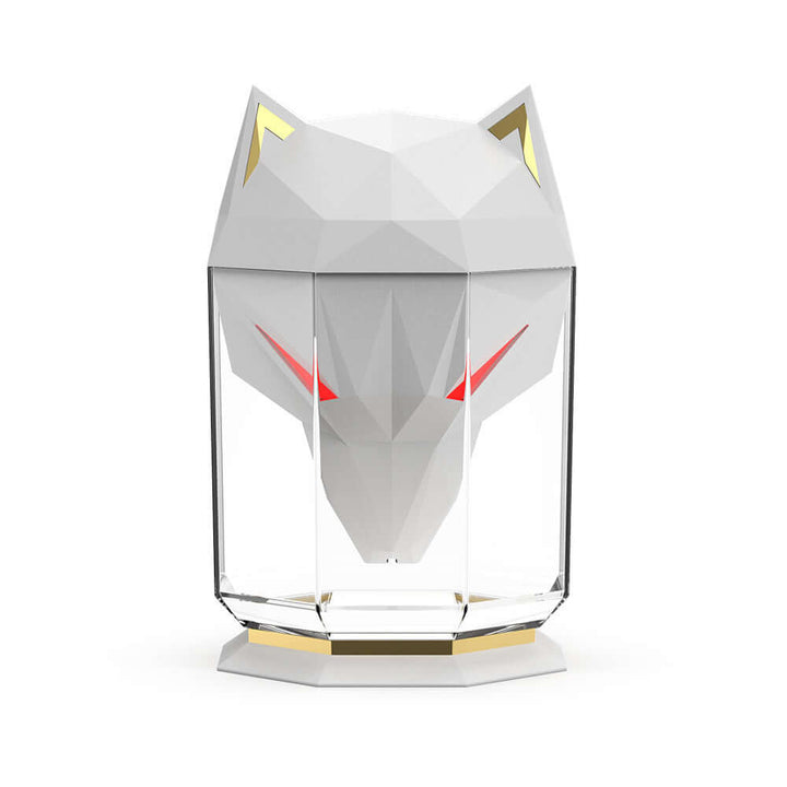 Humidificateur veilleuse tête de loup