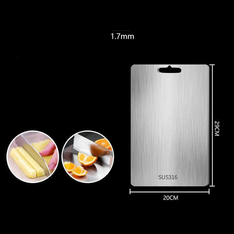 Planche à découper en titane de haute qualité - robuste et hygiénique