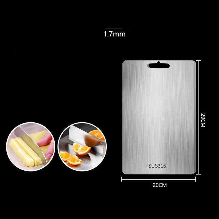 Planche à découper en titane de haute qualité - robuste et hygiénique