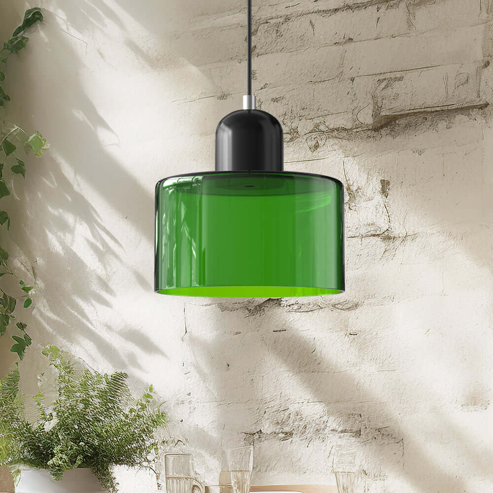 Bauhaus Glaspendelleuchte Modern