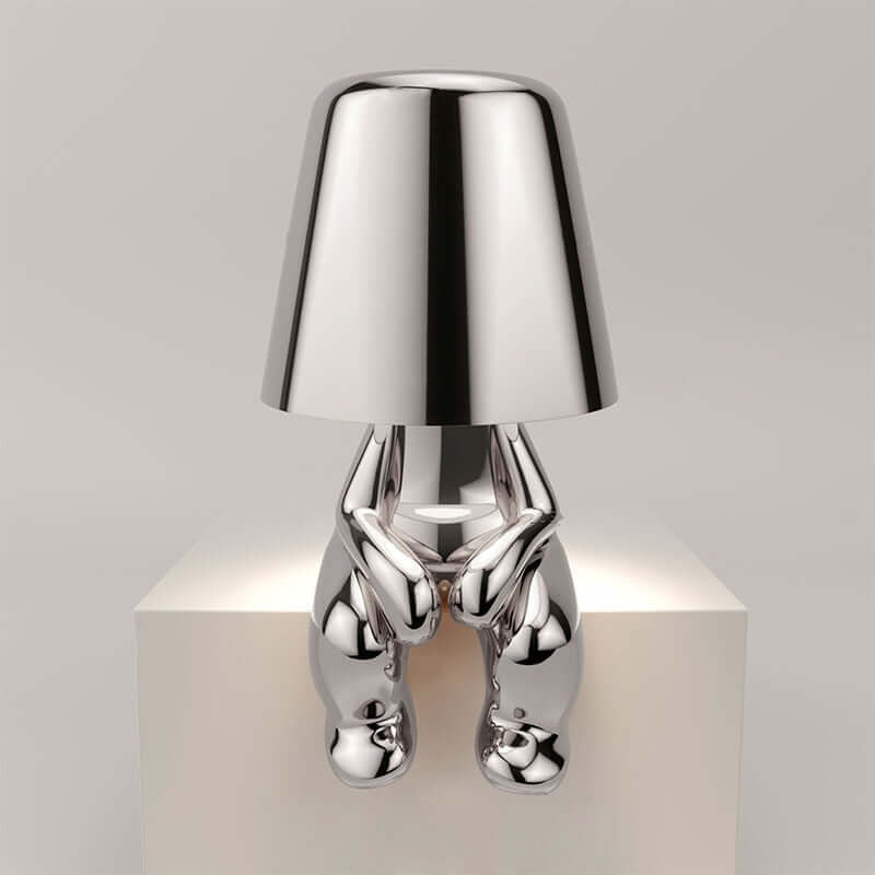 LED Tischlampe, dimmbar, modern, Akku