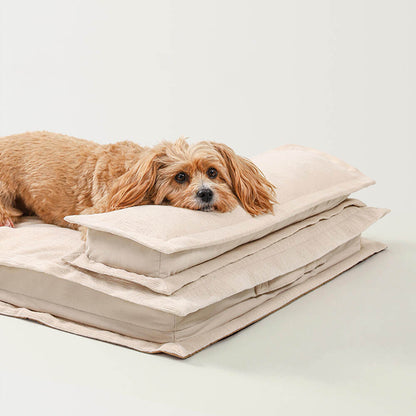 Orthopädisches Hundebett für tiefen Schlaf