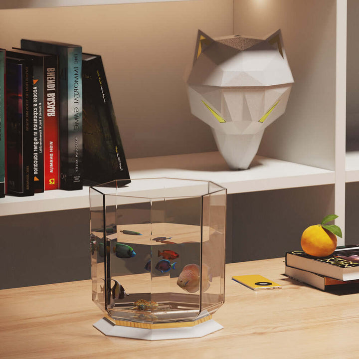 Humidificateur veilleuse tête de loup