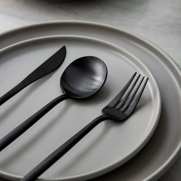 Minimalistisches Edelstahlbesteck Set