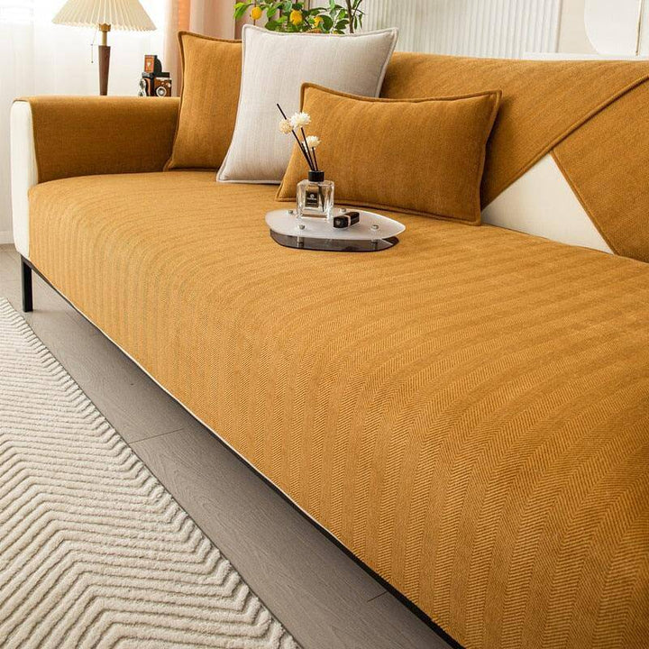 Sofabezug Antirutsch Fleece, Schutzhülle Couch