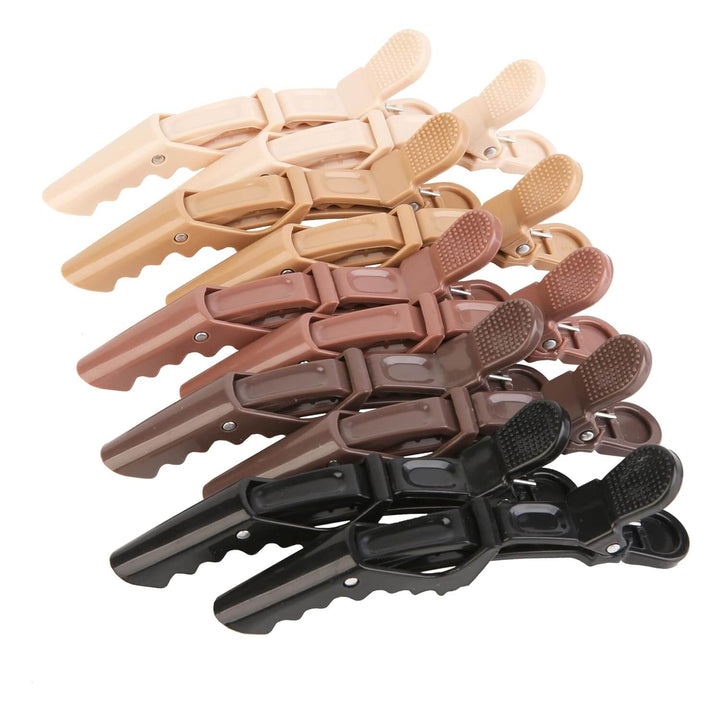 Haarstyling-Clips Set 10 Stück - Profi Friseur Haar Klammern