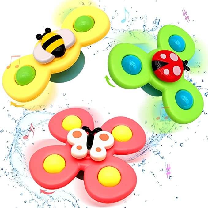 Kinder-Fingerspinne - Sensorisches Drehspielzeug