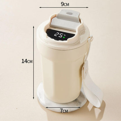 Mug isotherme 450 ml avec affichage LED de la température