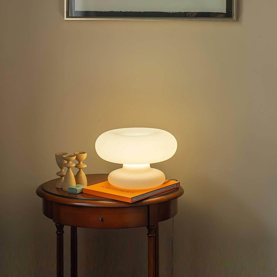 Lampe de table Donut design moderne éclairage intérieur LED