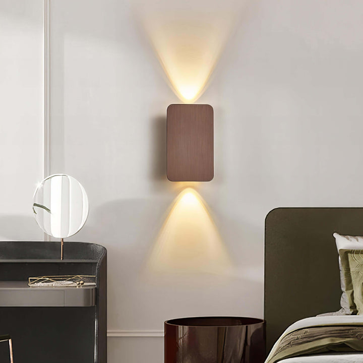 Verstellbare Rechteckige LED-Wandleuchte