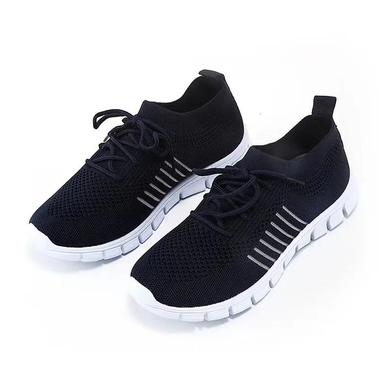"Damen orthopädische Sneakers in Grau, ergonomisch designt, Kunstleder, vielseitig kombinierbar, perfekter Tragekomfort"