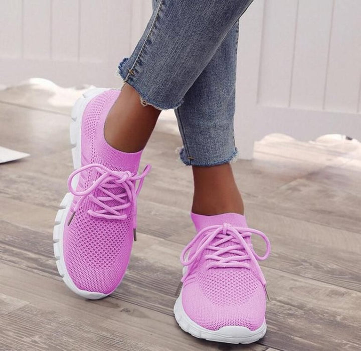 "Damen orthopädische Sneakers in Grau, ergonomisch designt, Kunstleder, vielseitig kombinierbar, perfekter Tragekomfort"