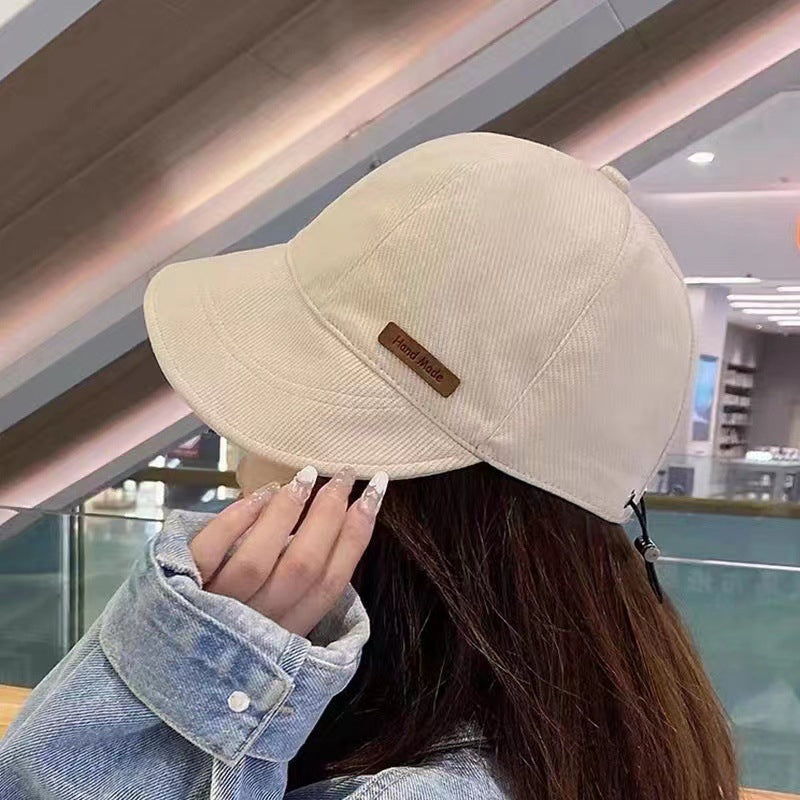 "Damen UV-Schutz-Hut mit breiter Krempe, faltbar, in Schwarz, Beige, Khaki oder Blau für Outdoor-Aktivitäten."