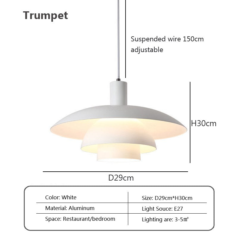 "Dänische Design-Hängeleuchte aus Metall und Glas im skandinavischen Stil, elegant und vielseitig für modernes Ambiente."