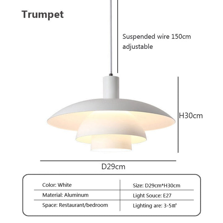 "Dänische Design-Hängeleuchte aus Metall und Glas im skandinavischen Stil, elegant und vielseitig für modernes Ambiente."