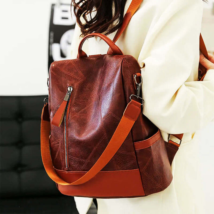 Sac à dos en cuir de style Milano
