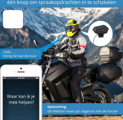 Kabelloses Motorradhelm Headset