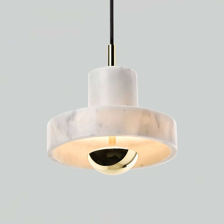Marmor Hängeleuchte mit integrierter LED