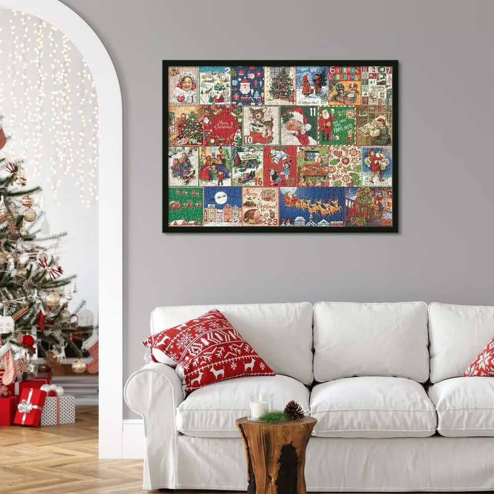 Weihnachts-Puzzle-Adventskalender