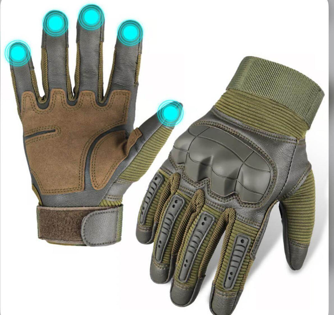 Gants de protection tactiques à doigts longs