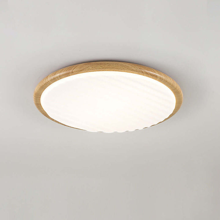LED Deckenleuchte Holzoptik Schlafzimmer
