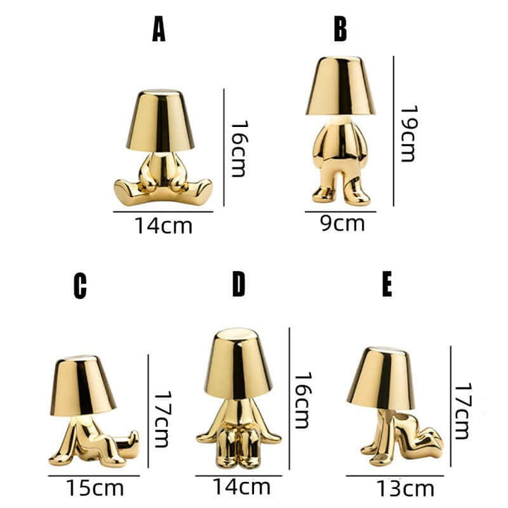 LED Tischlampe, dimmbar, modern, Akku