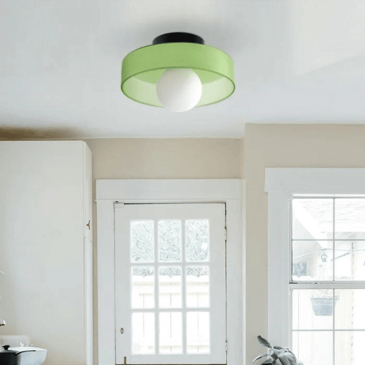 Runde LED Deckenleuchte Modern Glas Lampe