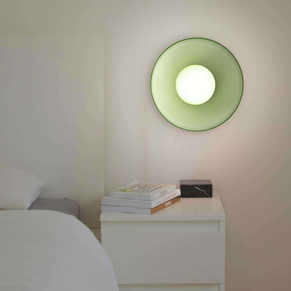 Moderne Runde Glas Deckenleuchte