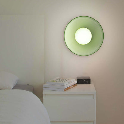 Moderne Runde Glas Deckenleuchte