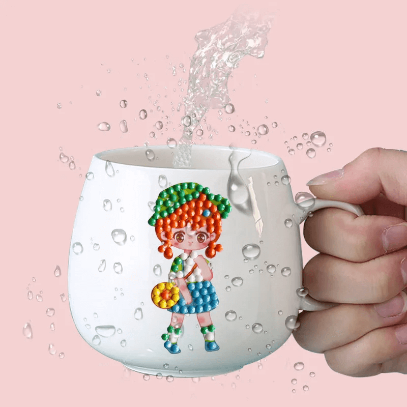Kit de peinture diamant pour enfants : créations créatives à faire soi-même