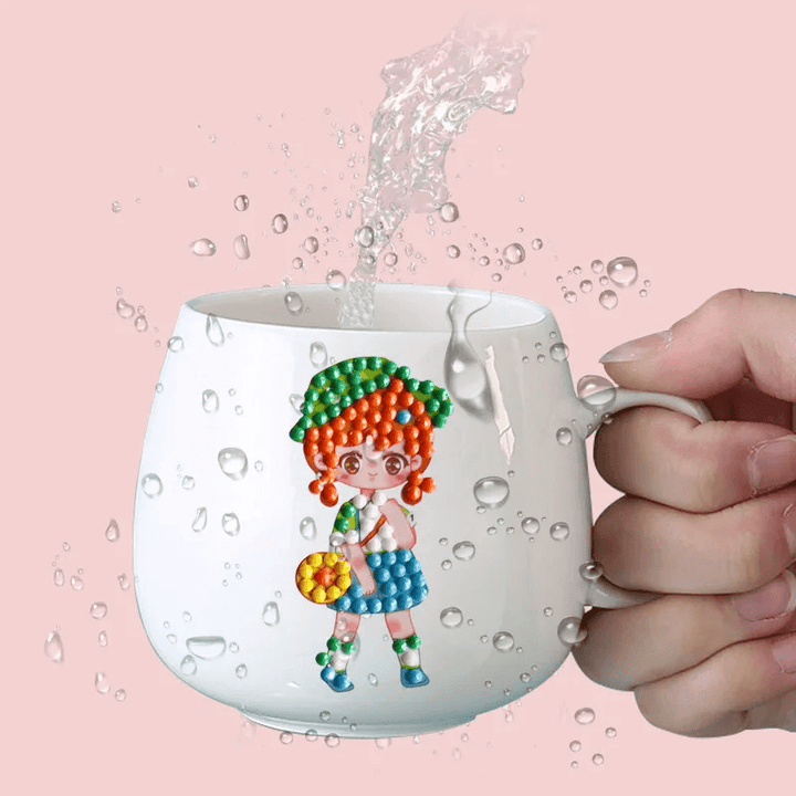 Kit de peinture diamant pour enfants : créations créatives à faire soi-même