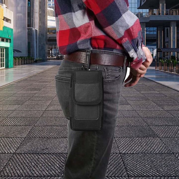 Sac ceinture pour téléphone portable avec compartiment pour cartes