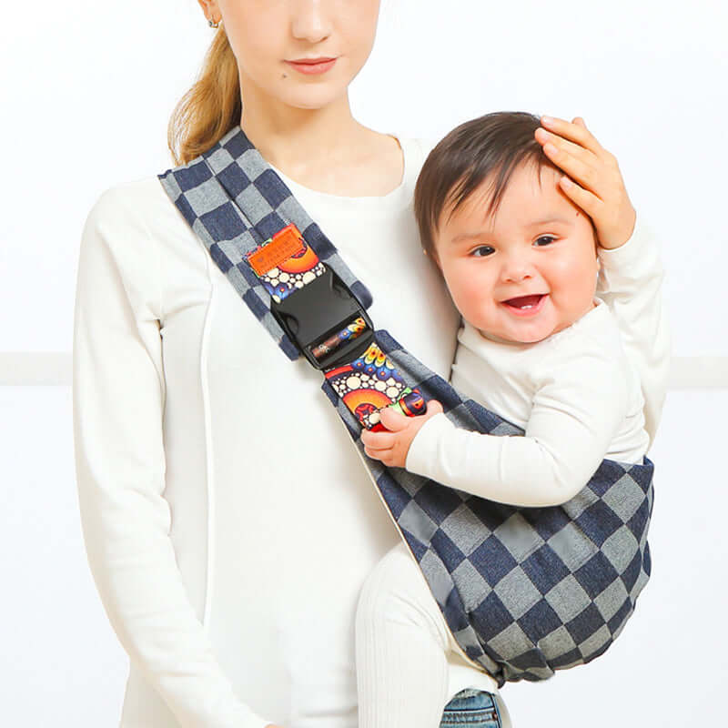 Porte-bébé ergonomique avec bretelles réglables