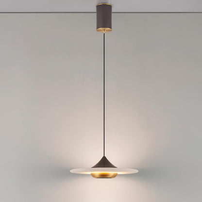 Marmor Pendelleuchte Fliegende Untertasse