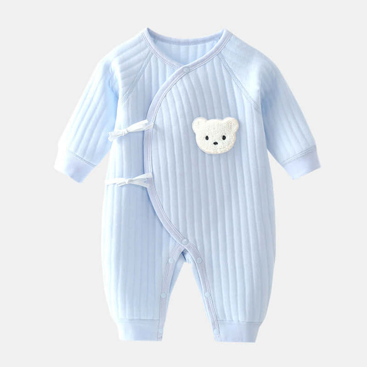 Baby Strampler Bärchen - Weicher Baumwolle, Frühling & Herbst