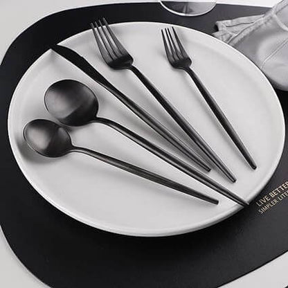 24-teiliges Edelstahlbesteck Set