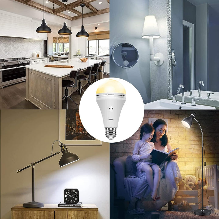 "Drahtlose LED Lampe, USB-aufladbar, Weiß, mit Touch-Steuerung, kompakt, für Innen- und Außeneinsätze, inkl. Fernbedienung"