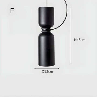 Geometrische LED Pendelleuchte Modernes Design