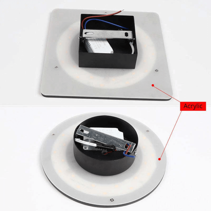 Minimalistische LED Außenwandleuchte