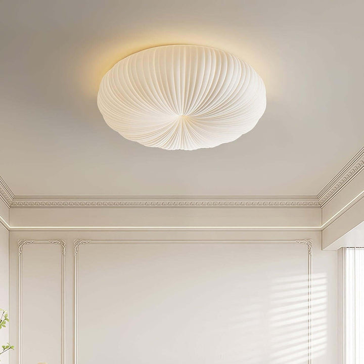 Moderne LED-Deckenleuchte, dimmbar, rund
